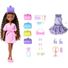 Barbie Dream Get Ready Brooklyn Fashion Doll avec des cheveux stylis   s, y compris des accessoires sur surprise et plus de 15 looks