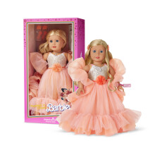 American Girl Barbie da 18 pollici bambola da 18 pollici Peaches N Cream Collector bambola con capelli biondi per et 8+