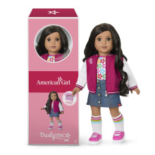 American Girl Vraiment moi Doll de 18 pouces # 108 avec les yeux bruns Brunly Black-Brown Skin pour les 6 ans et plus