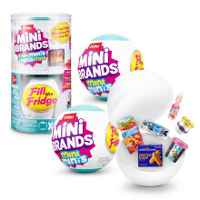 Mini Brands Fill The Fridge Mini Minis Series 1 av ZURU Collectible Miniature Toy (2 kapslar)