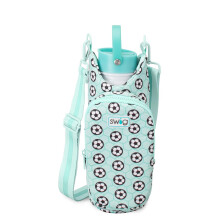 Swig Life Water Bottle Sling Bag Water Bottle Holder with Adjustable Strap Carrier Bag with Zippered Phone Pocket Holds 36oz (Side Kick)