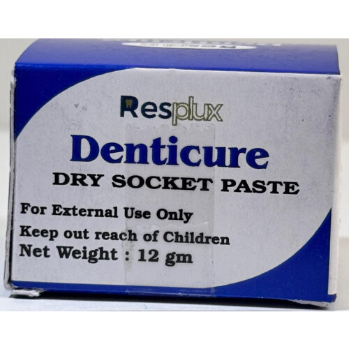 Resplux Denticure Dry Dental Socket Paste 12Gm