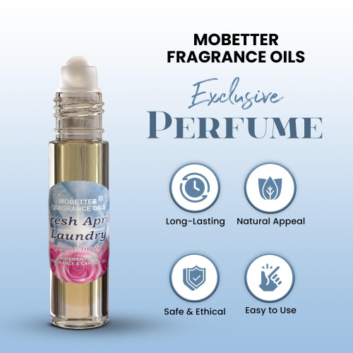 MOBETTER DOFTOLJOR Fresh April Laundry Parfym Body Oil 2