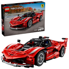 LEGO Technic Ferrari FXX K kinderspeelgoedauto - bouwspeelgoed voor meisjes en jongens - Ferrari autospeelgoed voor kinderen vanaf 10 jaar - is e