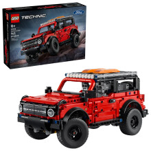 LEGO Technic Ford Bronco kinderspeelgoedauto - bouwspeelgoed voor jongens en meisjes vanaf 10 jaar - autospeelgoed en modelbouwset - een cool ver