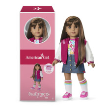 American Girl Vraiment moi poup e 18 pouces # 122 avec les yeux bruns coiffure brun droite bronzage peau pour les 6 ans et plus