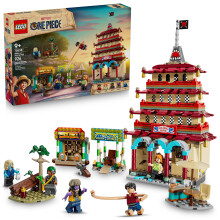 LEGO ONE Piece Battle at Arlong Park bouwstenen - fantasiespel bouwspeelgoed voor jongens en meisjes vanaf 9 jaar - 5 strohoedpiraten speelgoedfi