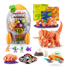 Smashers Dino vs Aliens Medium (Triceratops) de Zuru Smashable Egg Toy para nios