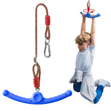 Ninja Swing-Twister 360 Spin Handle: Slackline-Zubehr fr Kinder und Schaukelaufsatz  Aktivieren Sie Ninja-Krfte mit epischen Twist-Spin-Flips! (B