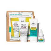Kiehl's Acne Routine Skincare Set - $87 Value Including Cleanser Acne Spot Treatment and Salicylic Acid Gel Moisturizer - Prevent Breakouts