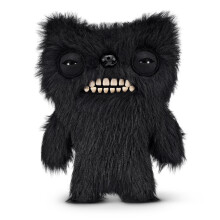 Fuggler Fart Face 9-tommers sortiment serie 1 (Munch Munch - Black Long) fra ZURU Funny Ugly Monster Plysleget?j