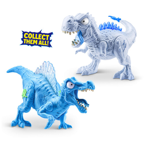 Zuru Smashers Mega Jurassic Light Up Ice Age (Spinosaurus) de Zuru Smashable Egg Toy para nios 1