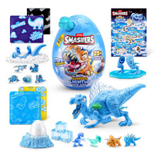 Smashers Mega Jurassic Light Up Ice Age (Spinosaurus) de Zuru Smashable Egg Toy para nios