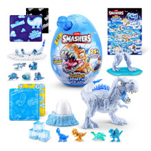Smashers Mega Jurassic Světlo V Ice Age (T-Rex) od ZURU, Rozbíjecí Vejce Hračka pro Chlapce