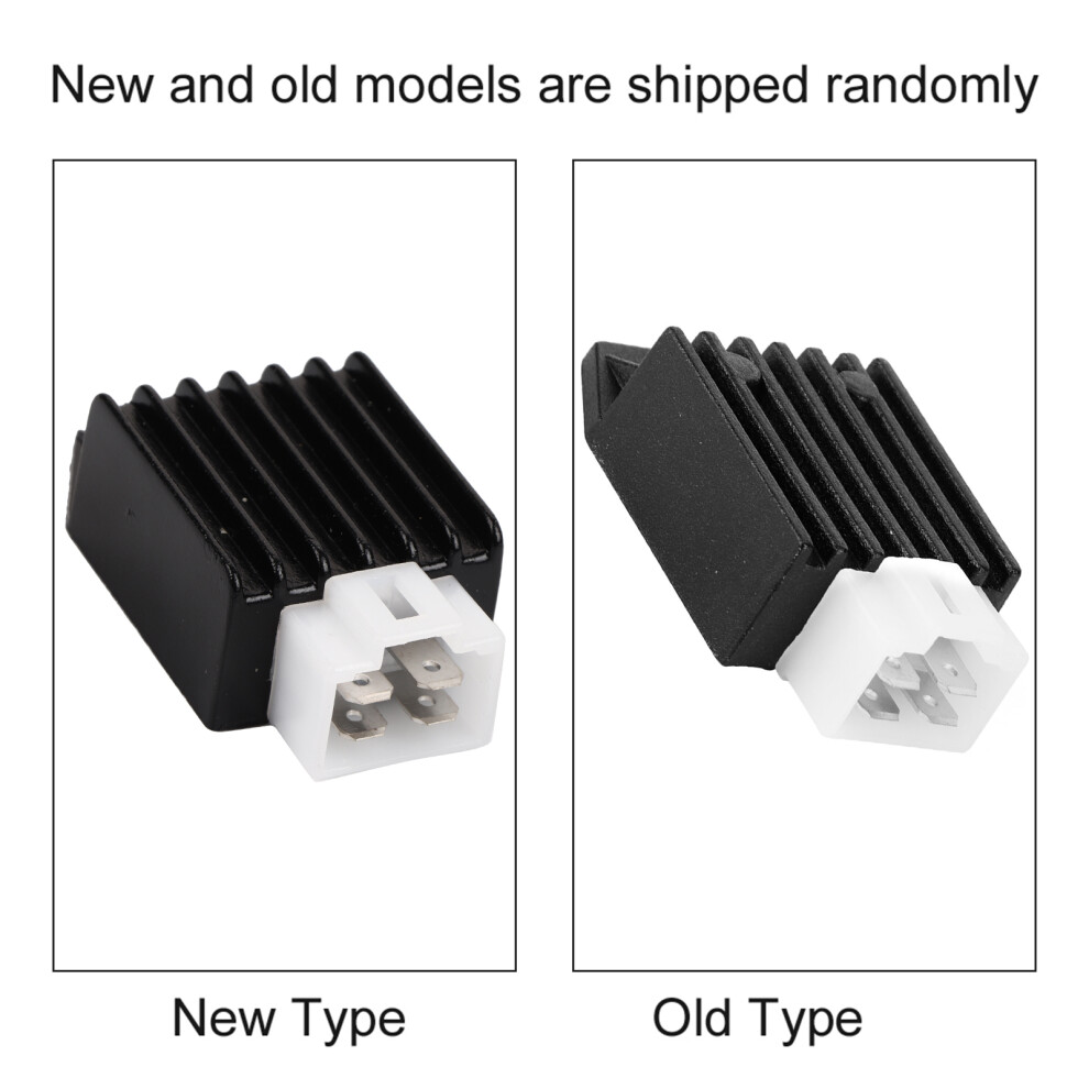 12V Motorcycle Rectifier Voltage Regulator For 50Cc 70Cc 110Cc 125Cc Atv Motorbike 8751324622622