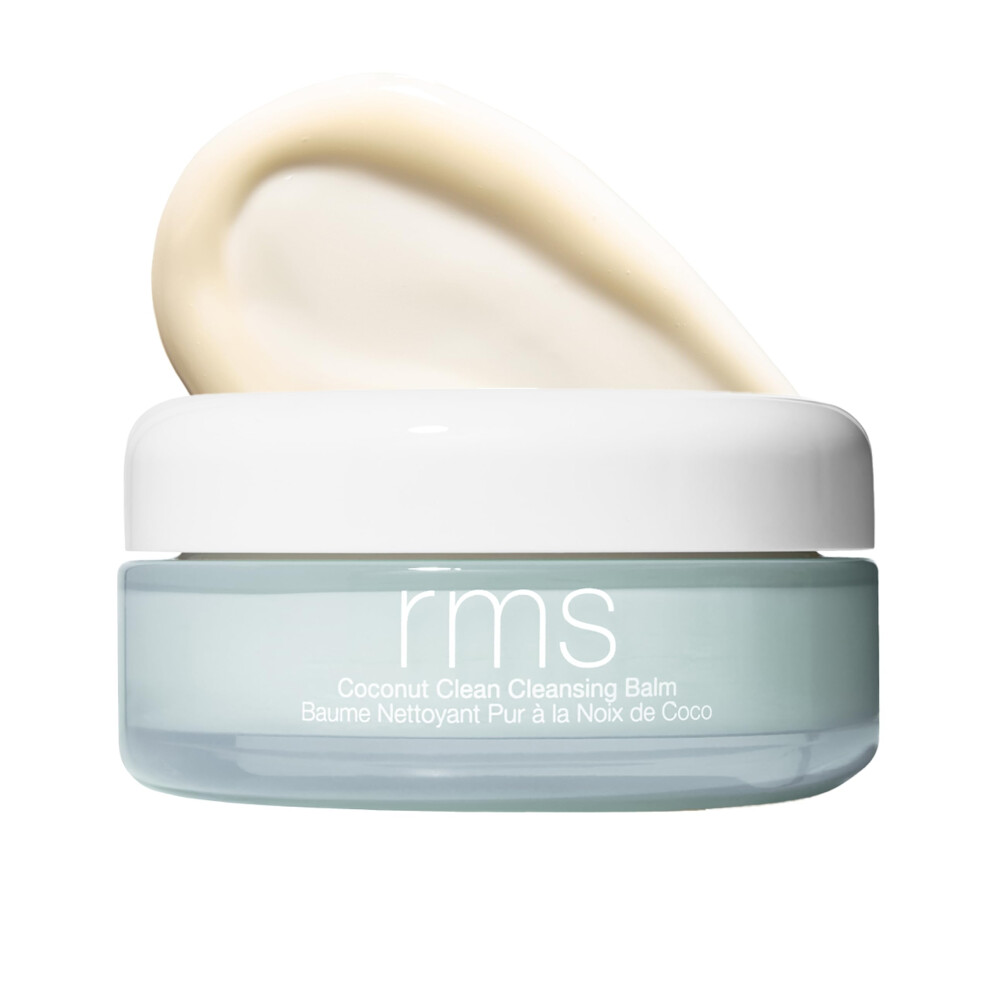 Photos - Facial / Body Cleansing Product RMS Beauty Coconut Clean Cleansing Balm - Balm to Oil Cleanser with Organic Coconut Oil SPF & Makeup Remover Silicone-Free H 