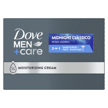 DOVE MEN + CARE Hand & Body Face + Shave Bar Midnight Classico 10 count For Hydrated  Smooth Skin 3.75 oz