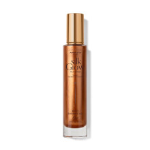 Absolute New York  Silk Glow Shimmer Mist True Bronze Gel | Glow Radiant Shimmer Oil Body & Face & Hair Sheabutter Kokosnussl Vitamin E