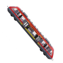 Children Educational Toys Simulation Alloy Train Model Car Toy Birthday Gift for Kids (Red)