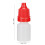 50pcs / bag 5ml Portable Empty Eye Drops Eye Liquid Dropper Bottle Small Drop BottleRed 7