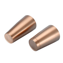 Stainless Steel Sturdy Durable Cocktail Cup Shaker Bar Home Kitchen Tool(Rose Golden)