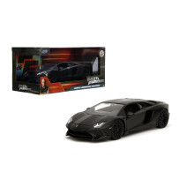 Jada Fast & Furious Shaws Lamborghini Aventador SV Druckgussfahrzeug, zu ffnende T ren, Motorhaube und Kofferraum, Ma stab 1:24