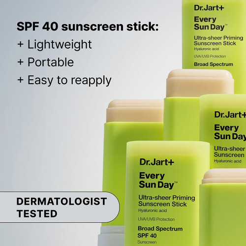 Dr Jart+ Every Sun Day Aurinkosuoja Stick Läpinäkyvä SPF30 19g 1