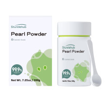 Sturelehub Perlenpulver, 200 g, 99,9 % Reinheit, Kosmetikqualitt, fr selbstgemachte Masken, Cremes und Lotionen, Bio-Perlenpulver fr selbstgem