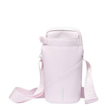 Corkcicle Rose Quartz Crossbody Water Bottle Sling Bag Fits 16 oz to 40 oz Tumbler - Water Bottle Holder with Strap and Padded Interior Securely