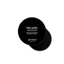 Jack Henry Hair Putty - Stylingpasta met natuurlijke matte afwerking voor mannen - Medium hold Lichtgewicht niet-vettig - Met mangoboter en brocc