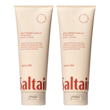 Saltair Body Lotion 2er-Pack Feuchtigkeitslotion fr trockene Haut. Feuchtigkeitsspendende Krpercreme mit Salzwasser-Vanille-Duft und nhrender Fe