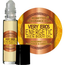 MOBETTER FRAGRANCE OILS Very Eros Energetic Cologne Men Fragrance Body Oil for Men | Travel Size - Long Lasting Fragrance Citrus Aromatic