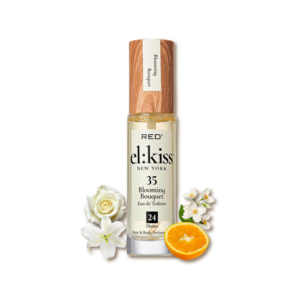 El:kiss Hair Perfume & Body Mist Blooming Bouquet Inspired By Miss D. Eau De Toilette 30Ml (1.01 Fl Oz) Hydrating & Long-Lasting Alcohol & Min