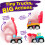 Stargo 8 Pack Colorful Prefilled Easter Eggs with Toys - Construction Engineering Vehicles  Pull-Back Cars  Bright Plastic Easter Eggs Filled  Ba 3