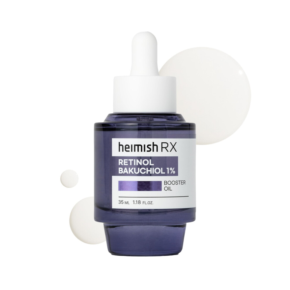 Se Lasser Heimish Rx Retinol Bakuchiol Booster Oil - Anti Aging Serum Face Serum For Firming Anti Wrinkle Skin Elasticity Hydrating With Retinol Non-G