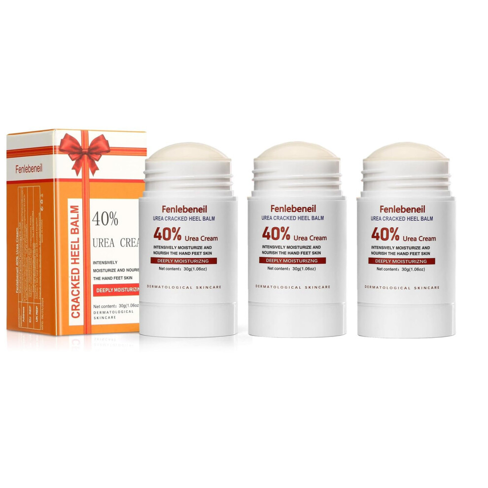 Fenlebeneil Cream 40% Urea Cracked Heel Balm With 40% For Dry Cracked Heals Feet Hand Moisturizing Lotion 40 Percent Urea Lotion For Feet Maxim
