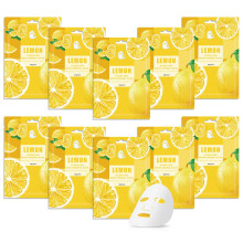 10 Pack Variety Facial Sheet Masks Ihonhoitosetti Kosteuttava Bulk Sheet Face Masks Ihonhoitolahjasetti naisille Miehille Pitkδkestoinen kosteuttava