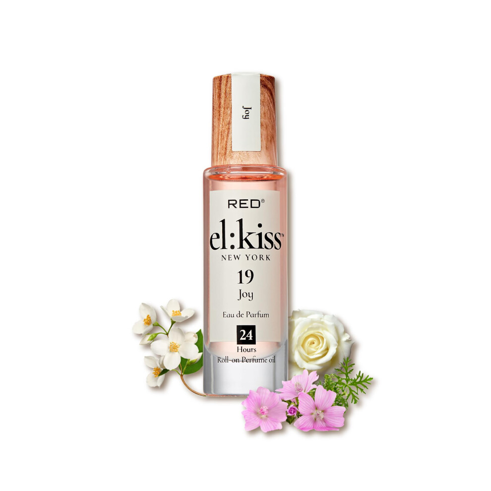 El:kiss Roll On Perfume Joy Inspired Joy Eau De Parfum 12Ml (.40 Fl Oz) Hydrating & Long-Lasting Alcohol-Free & Mineral Oil-Free Infused Wit