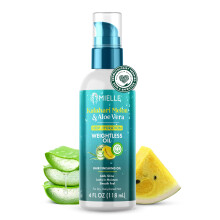 Mielle Aceite Capilar Ligero - Tratamiento Hidratante Profundo de Sandía Kalahari y Aloe Vera para Cabello Rizado