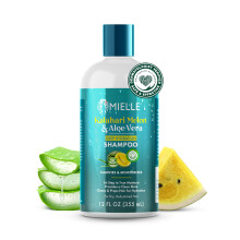 Mielle Kalahari Melon & Aloe Vera Deep Hydration Shampoo - Sulfatfri rengring fr torrt lockigt och texturerat hr - Tar bort ansamlingar och ge