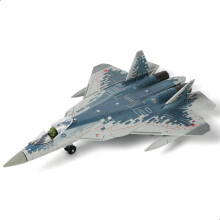 Sebunas 1/72 Scala SU-57s Aereo militare giocattolo rapido Build Kit Russia Fitta Generazione Stealth Multipury Fighter Plastic Building Building Air