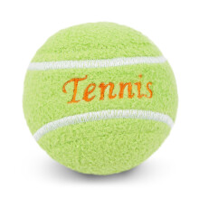 June Garden 2,5"""" My First Tennis Ball - Plys Baby Squeaker Legetj - Sikkert bldt sportslegetj til spdbrn, drenge og piger