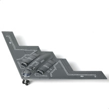 Sebunas 1/200 Scala B-2 B-2 Spirit Military Aircraft Build Quick Build Modello USAF Stealth Strategic Heavy Bomber Plastic Building Model Kit Regalo