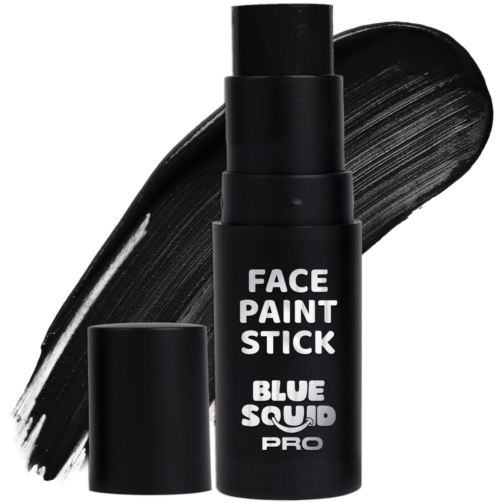 Blue Squid PRO Black Face Paint Stick - Waterproof Body Paint for Adults & Kids Eye Black Baseball  Eyeblack Softball - Vegan Hypoallergenic Twis-image-OPC-PHWW6VR-NEW