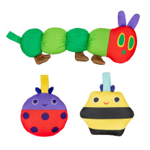 KIDS PREFERRED Eric Carle Toddler Toys The Very Hungry Caterpillar Toy Water Play Set for Bath Pool or Beach Floating Bath Toys for Kids Ages