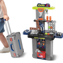 Conjunto de bancada de ferramentas iPlay iLearn para crianas Finja brincar de brinquedos de bancada de construo para crianas de 3 a 5 anos ST