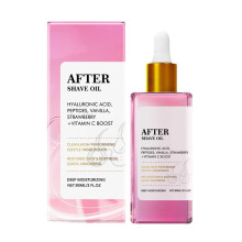 THUIOP Erdbeer-Vanille-After-Shave-l fr Frauen fr glatte Haut, sanftes After-Shave-l, verhindert eingewachsene Haare und Trockenheit, 1 Stck