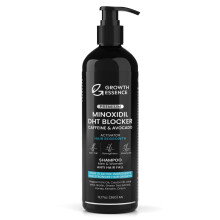 Minoxidil & Biotin Shampoo for Hair Growth - Enriched with Caffeine, Castor Oil & Onion - DHT Blocker for Thicker, Healthier Hair - Strengthening Form