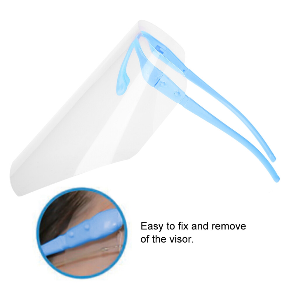 Dental Face Mask Professional Dental Protective Dental Face Shield Detachable Face Shield Blue 8041324624277