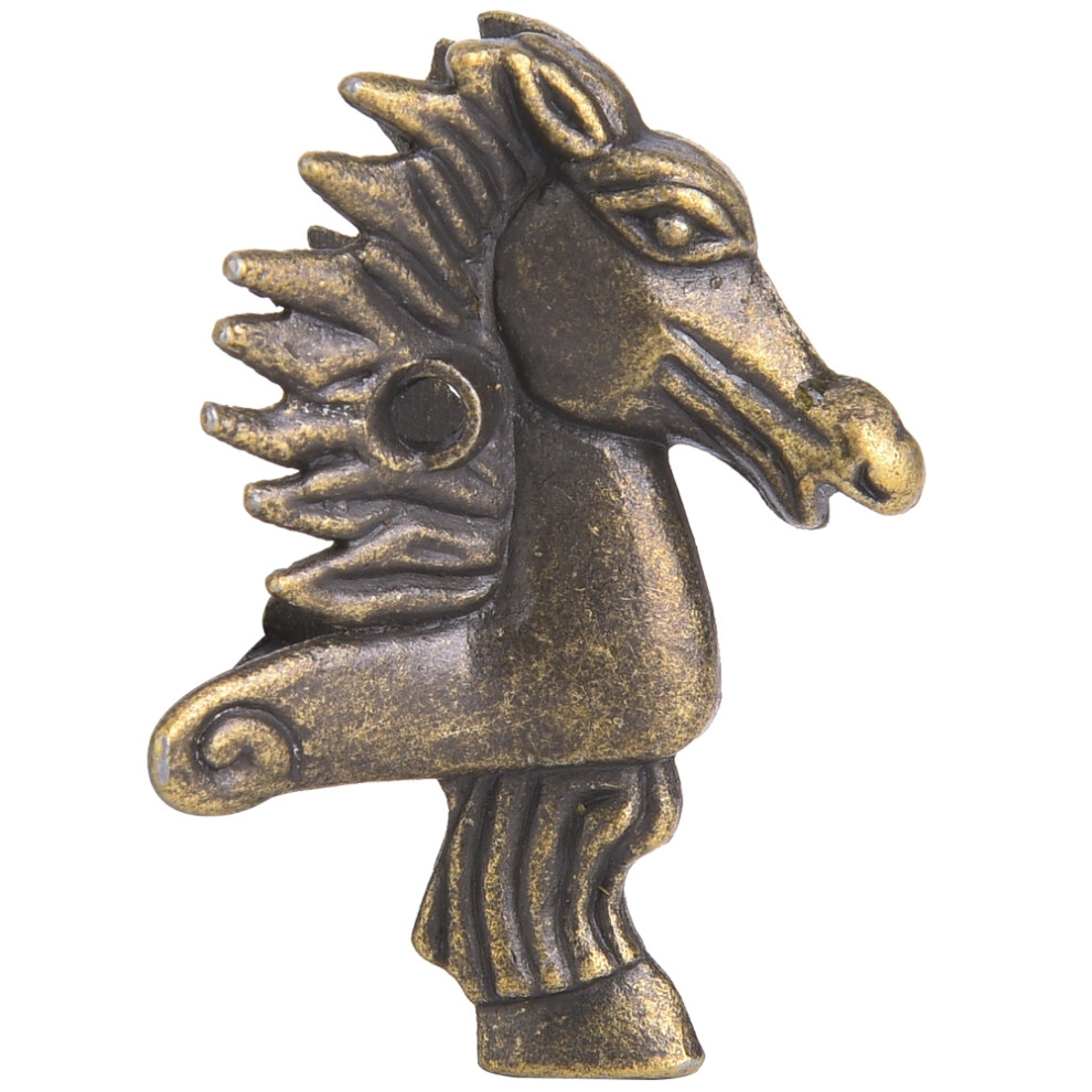 8Pcs Horse Head Shaped Wooden Box Feet Leg Furniture Leg Corner Bracket Protector 3731324624432